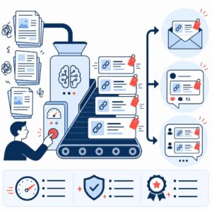implementi.ai product image v2 — AI Article Link Maker