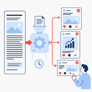 implementi.ai product image v2 — AI Social Media Editor for Blog