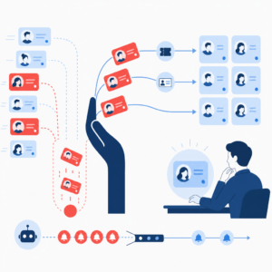 implementi.ai 产品图片 v2 — AI 客户流失预测与挽回工具