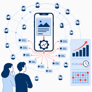 implementi.ai 产品图片 v2 — 支持 X（Twitter）的 AI 社交媒体集成