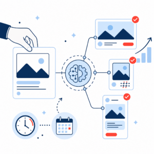 implementi.ai product image v2 — AI Social Media Channel Intergrator