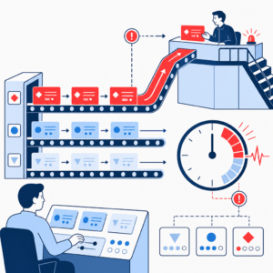 implementi.ai 产品图片 v2 — AI 支持分流与 SLA 升级